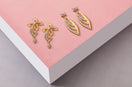 Indian fashion 18K gold earring sets