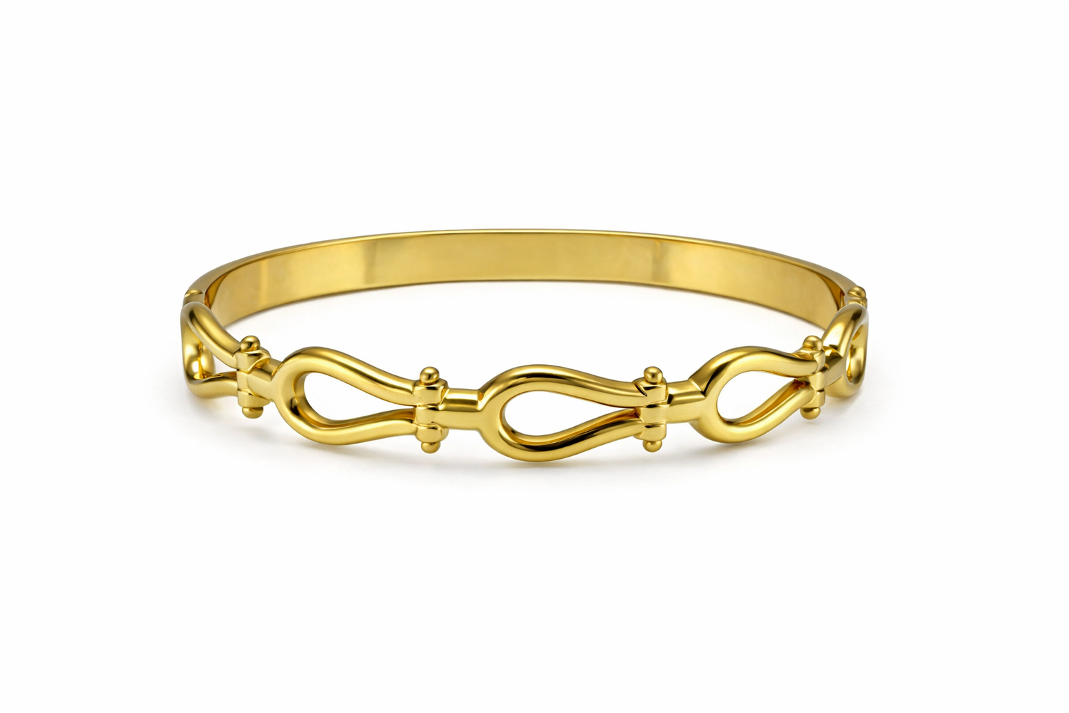 Eterna Loop Gold Bracelet