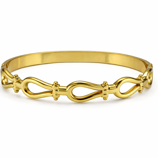 Eterna Loop Gold Bracelet