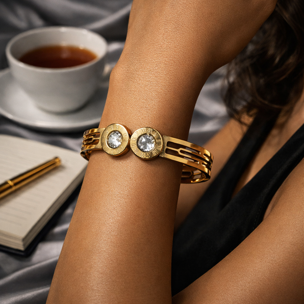 Chronos Elegance Gold Bracelet