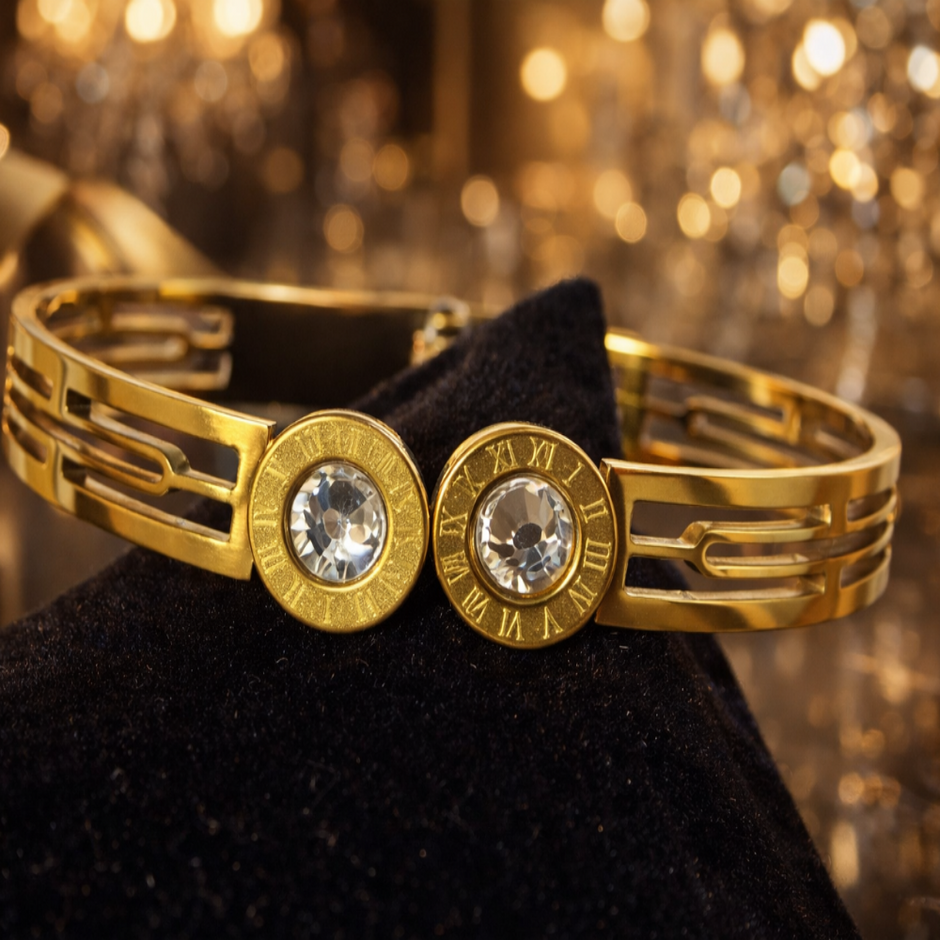 Chronos Elegance Gold Bracelet