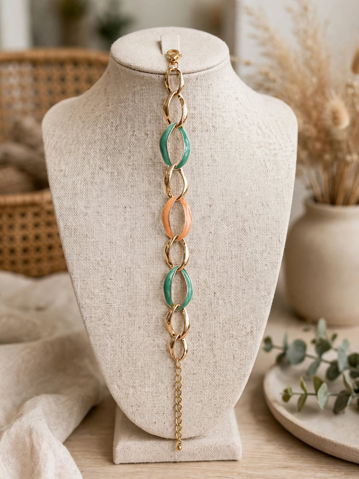 Monaco Color Chain Bracelet