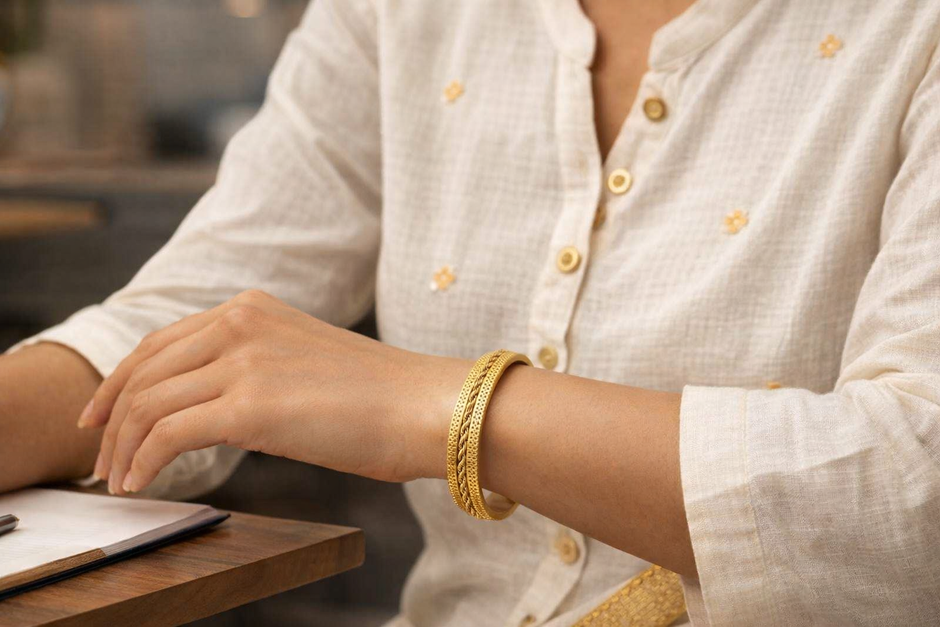 Regal Harmony Gold Bangle