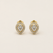 Clip-On Elegant Stone Studs