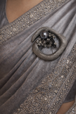 Midnight Bloom Brooch – Zevrra Luxe Edition