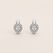 Clip-On Elegant Stone Studs