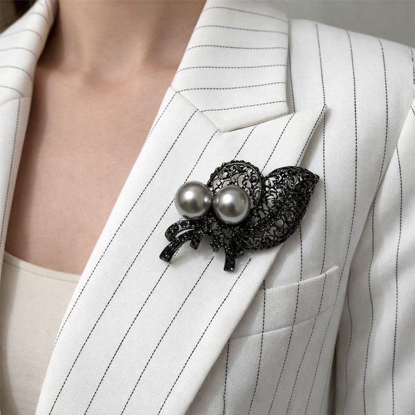 Nocturne Elegance Brooch