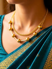 Golden Bead Harmony Necklace