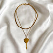Key to My Heart Layered Pendant Necklace