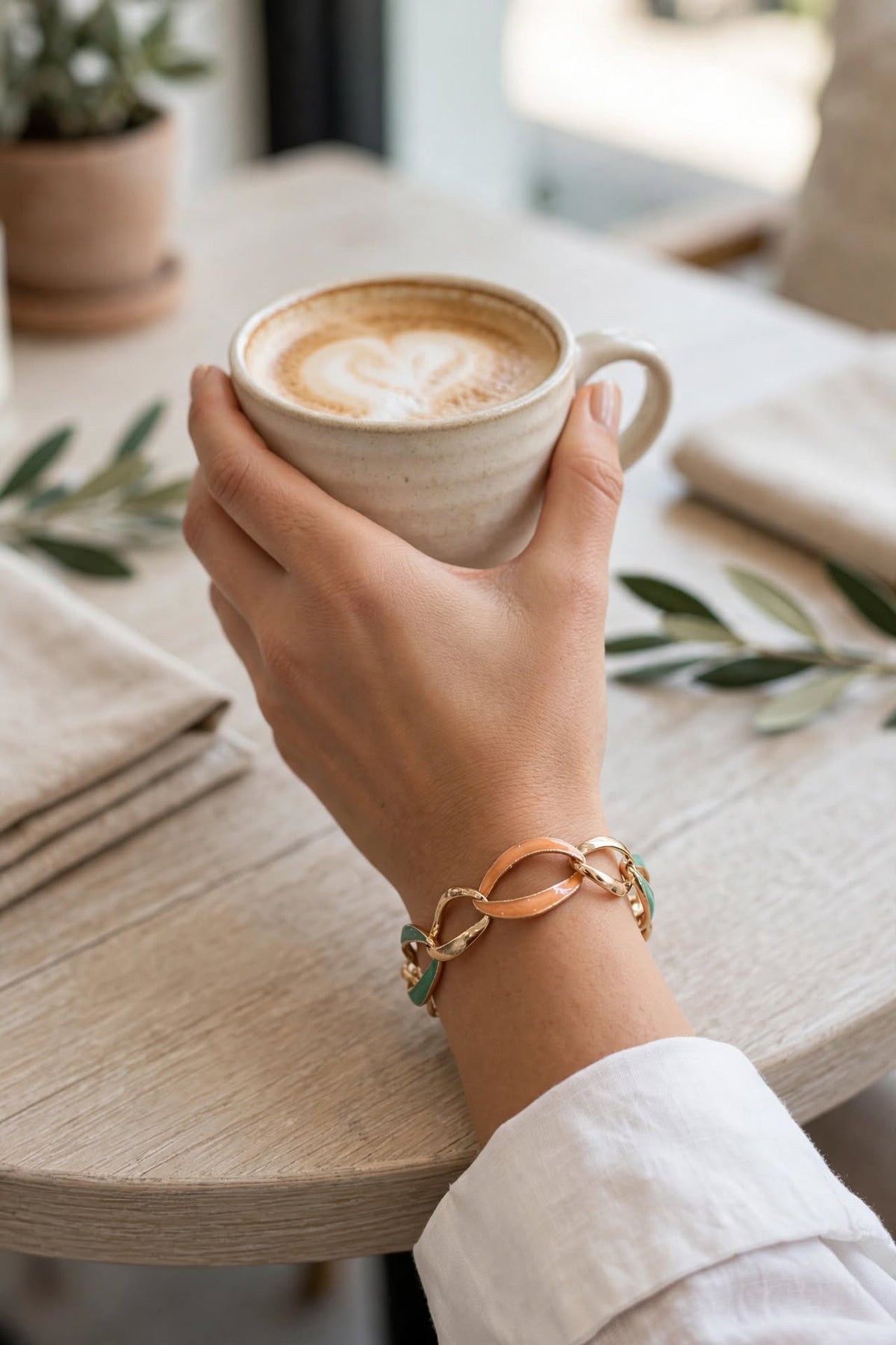 Monaco Color Chain Bracelet
