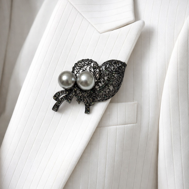 Nocturne Elegance Brooch