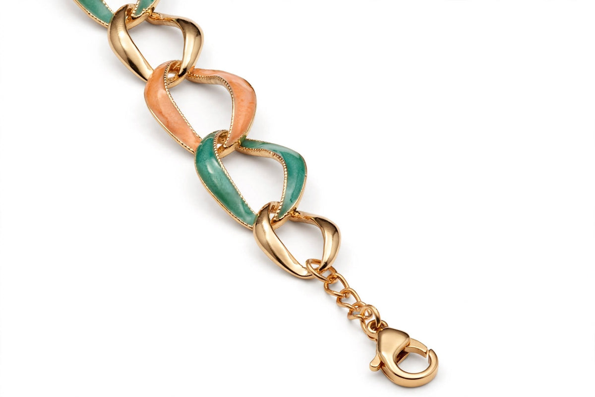 Monaco Color Chain Bracelet