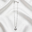 Celeste Silver Pendant Necklace