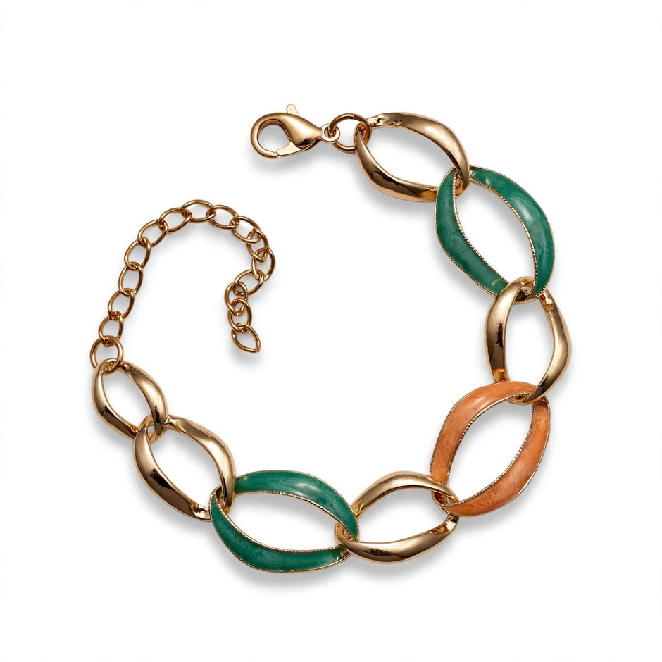 Monaco Color Chain Bracelet