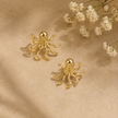 Octopus-inspired Golden Studs