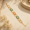 Monaco Color Chain Bracelet