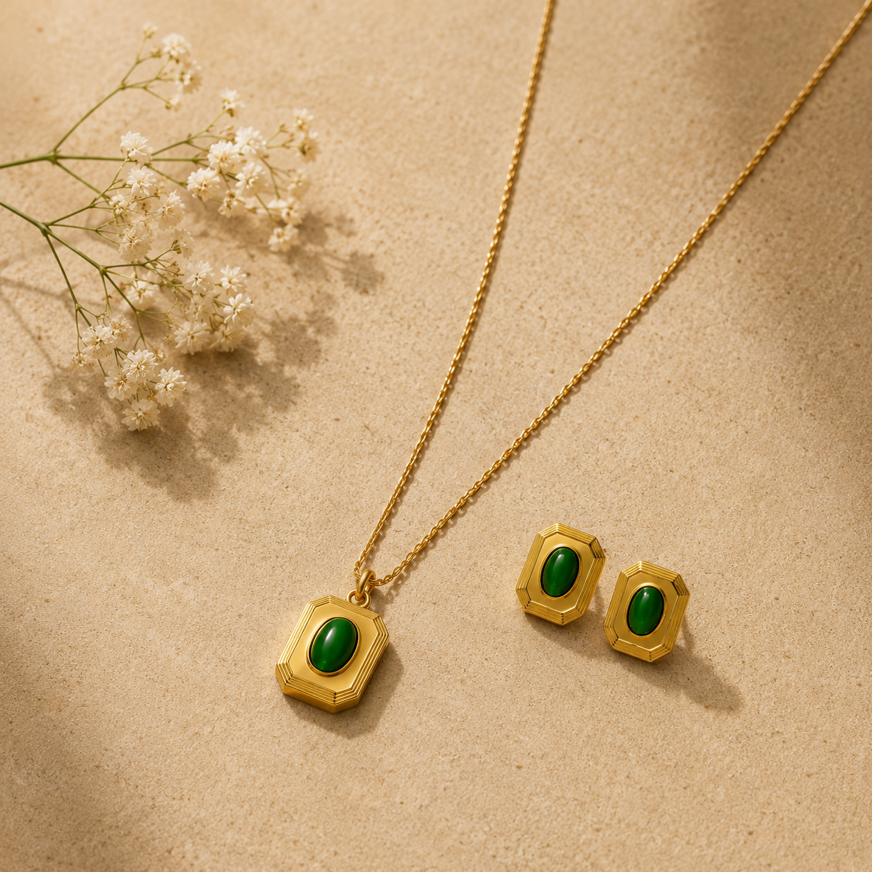 Crimson Aura Necklace
