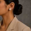 Bloom Pearl Studs