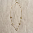 Golden Daisy Station Necklace