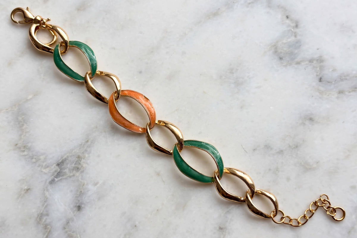 Monaco Color Chain Bracelet