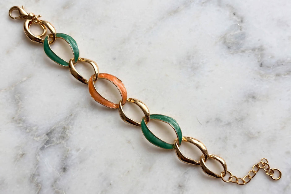 Monaco Color Chain Bracelet