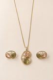 Zevrra Celestia Glow Pendant and Ear rings  Set