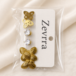 Butterfly luxe trio earrings