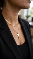 Key to My Heart Layered Pendant Necklace