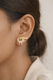 Gold Knot Style Studs
