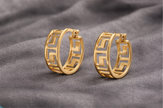 Gold Toned Hoops