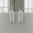 Clip-On Tone Leaf Studs