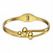 Aurora Gleam Gold Bangle