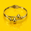 Aurora Gleam Gold Bangle