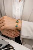 Azure Link Turquoise Chain Bracelet