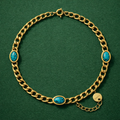 Azure Link Turquoise Chain Bracelet