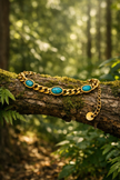 Azure Link Turquoise Chain Bracelet