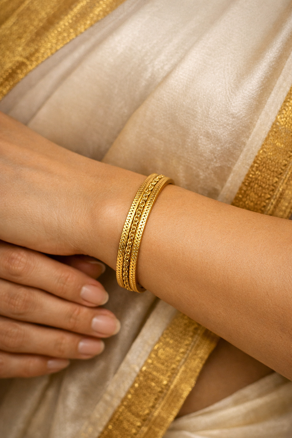 Regal Harmony Gold Bangle