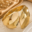 Zevrra leaf Petal Cuff Bangle