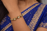 Butterfly Whisper Gold Bangle