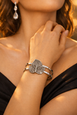 Eterna Leaf Anti‑Tarnish Bracelet