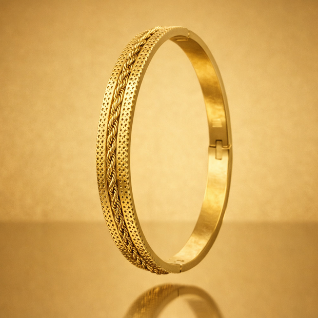 Regal Harmony Gold Bangle